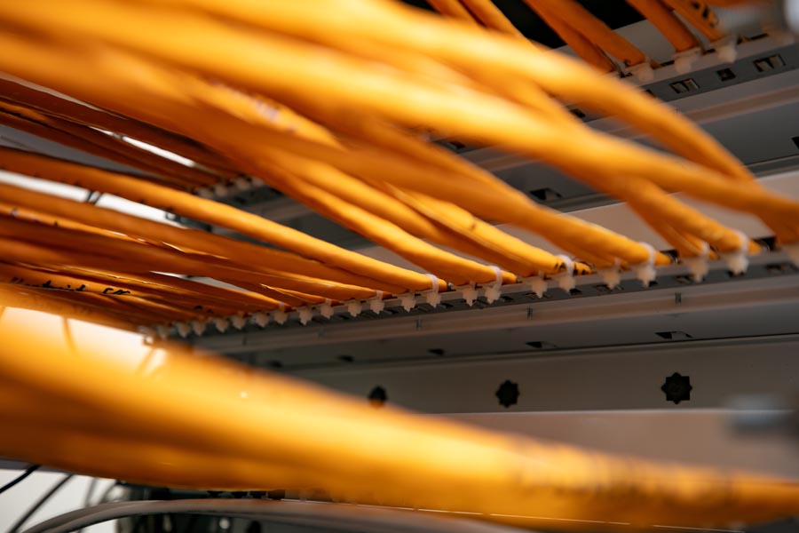 Server-Vernetzung – Kabel