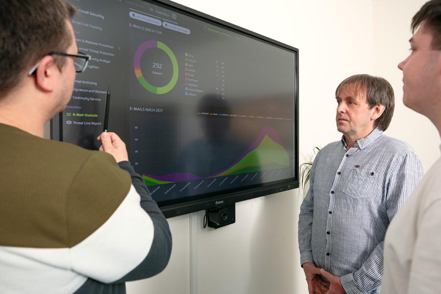 Planung und Umsetzung von IT-Projekten am Bildschirm